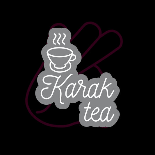 Karak Tea Neon Sign